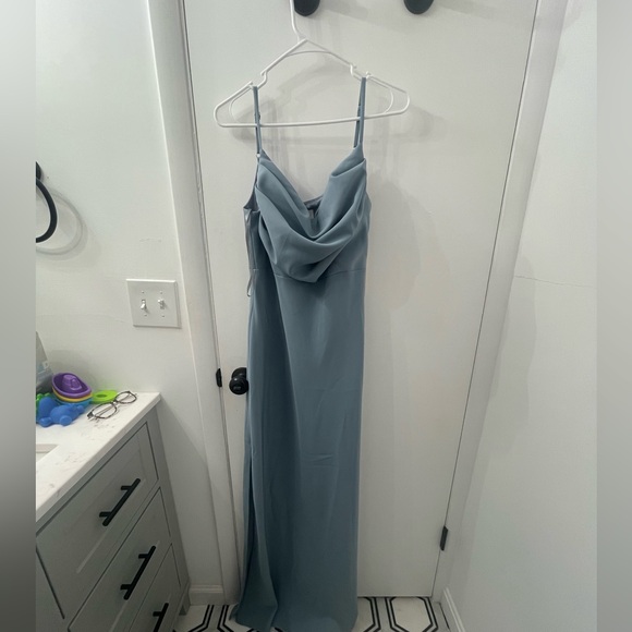 Skye Crepe Revelry - size 12 - French Blue - Picture 1 of 4